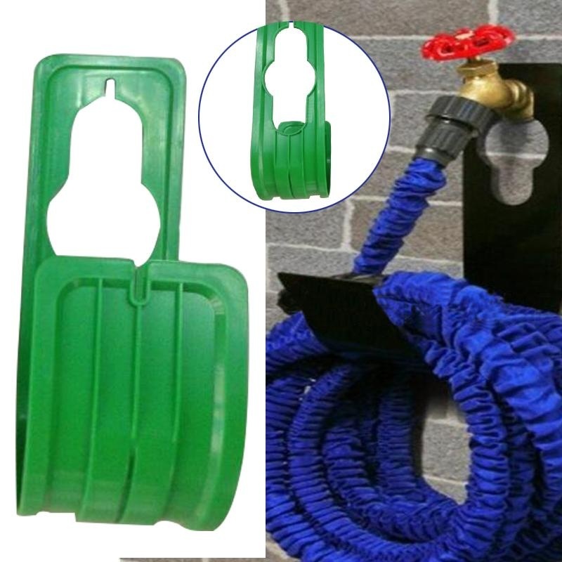ABS Wall Mounted Flexible Hose Pipe Holder Garden Home Hosepipe Hanger - intl