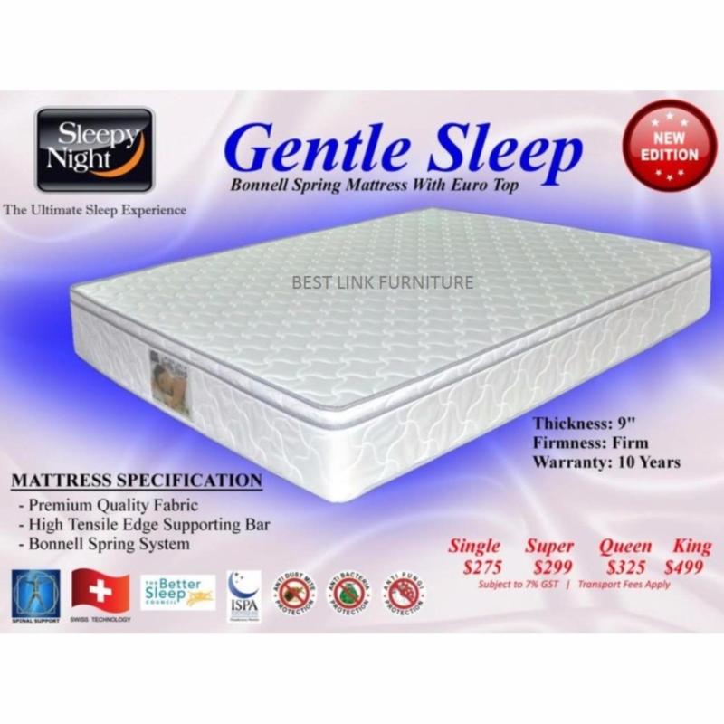 BEST LINK FURNITURE Sleepy Night Gentle Sleep Spring
Mattress(Single)