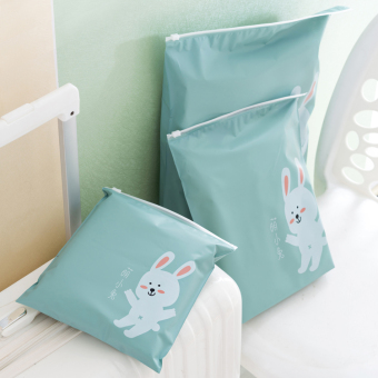 Cartoon Waterproof Zip Travel Packing Finishing Bags Clothes Cartoon Waterproof Zip Travel Packing Finishing Bags Clothes