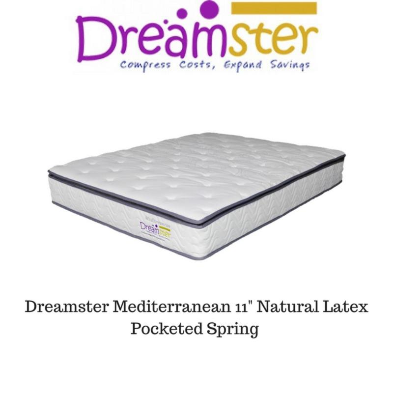 Dreamster Mediterranean 11 Pocketed Spring Natural Latex Mattress