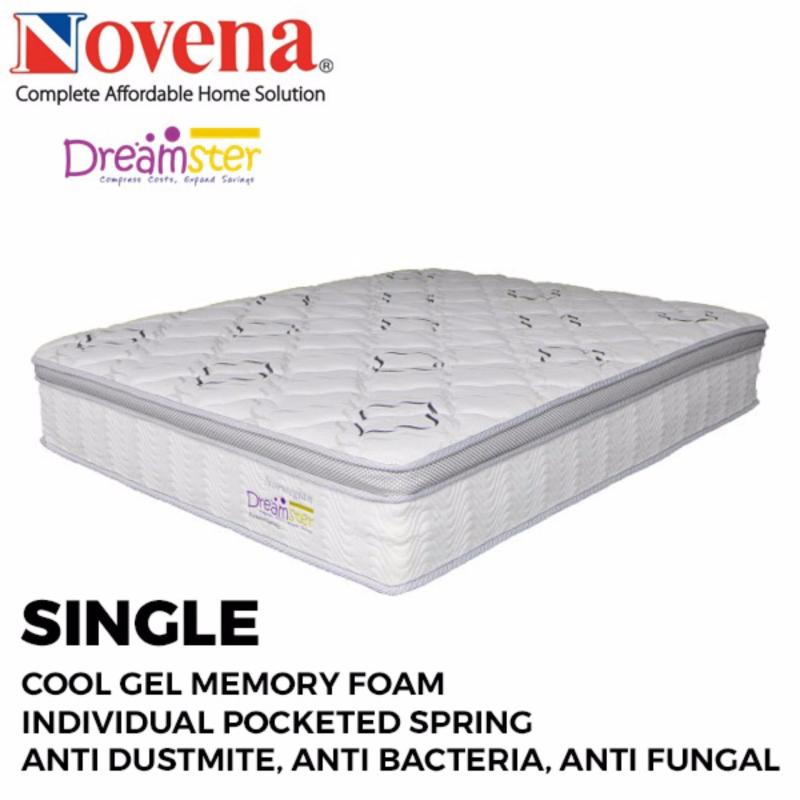Dreamster Norwegian 6ft Pocketed Spring Mattress With Memory Foam (Free Delivery)