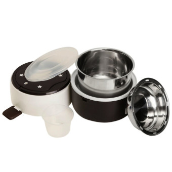 Electric 1.3L Portable Lunch Box Mini Rice Cooker Steamer 2Layer Stainless Steel July 2018 - 3 Electric 1.3L Portable Lunch Box Mini Rice Cooker Steamer 2Layer Stainless Steel - 3