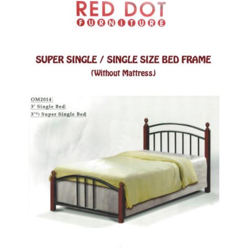 Elegant Bed Frame Super Single (Bronze)