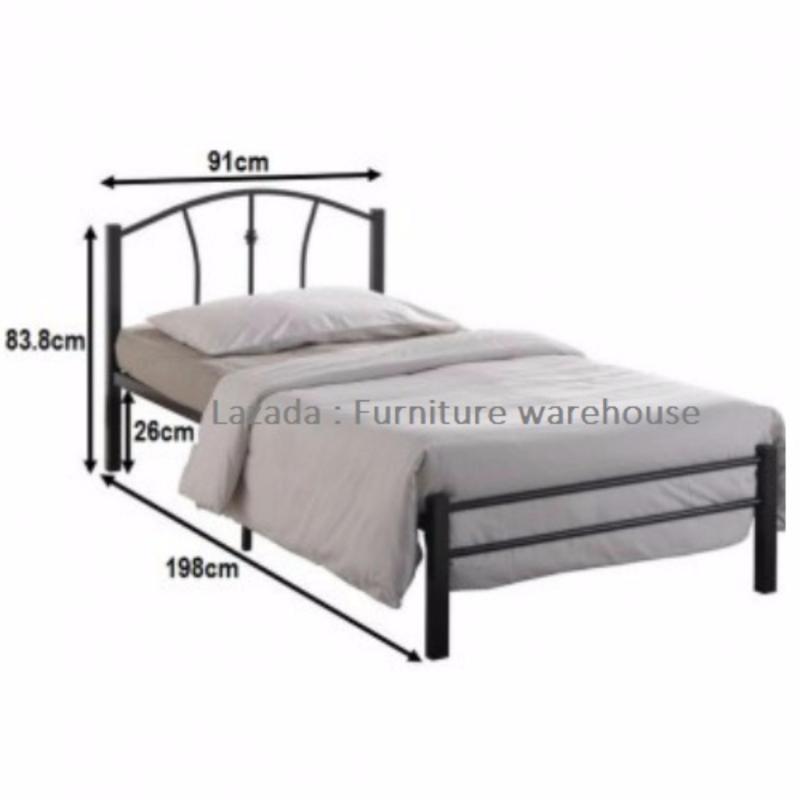 FW114 Single Metal Bed