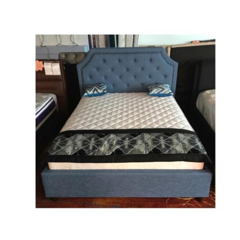 Gemini BF300 Bedframe Queen with Storage (Blue)
