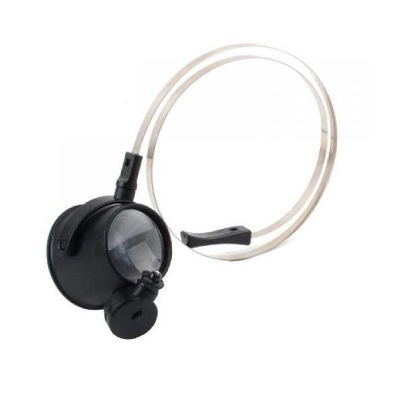 Illuminated 15x Magnifier LED Eye Loupe for Repairing Clocks Watches Gems