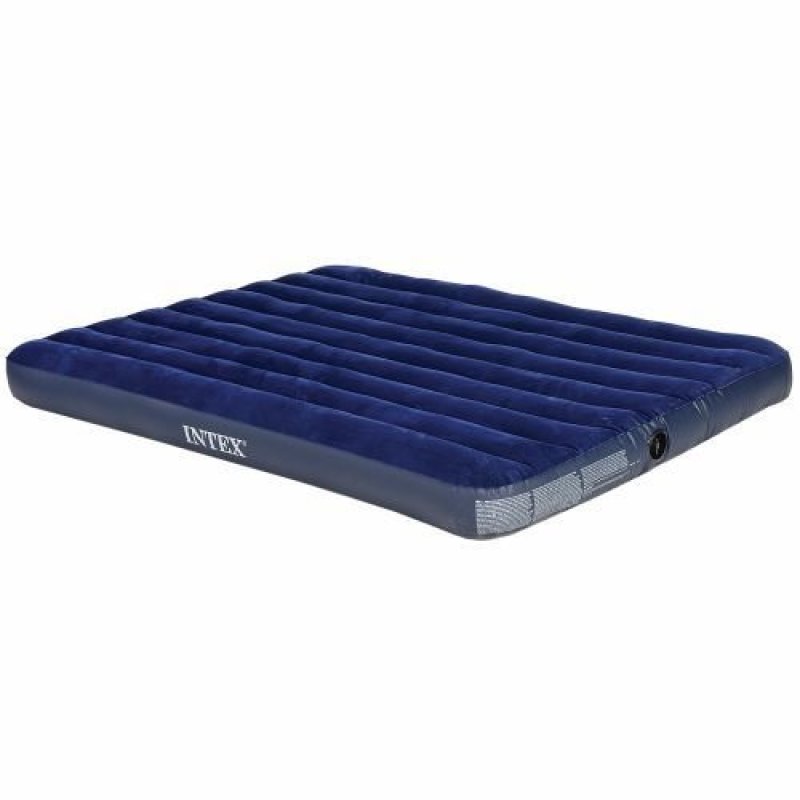 Intex Comfy Inflatable Air Mattress with Electronic Pump - Super Queen Size