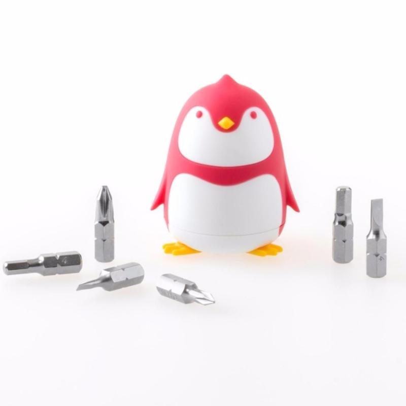 ITHINKING PENGUIN SCREWDRIVER WITHG ICE BLOCK - FUCHSIA