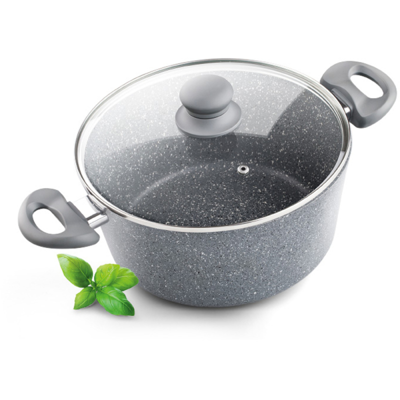 Lamart Induction Ready Marble Stone Saucepan/ Casserole 18cm Singapore