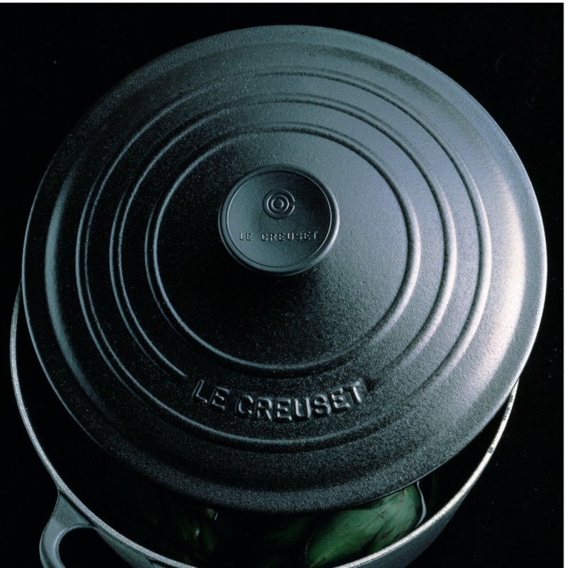 Le Creuset Cast Iron Round French Oven 16cm, Classic (Matt Black) Singapore