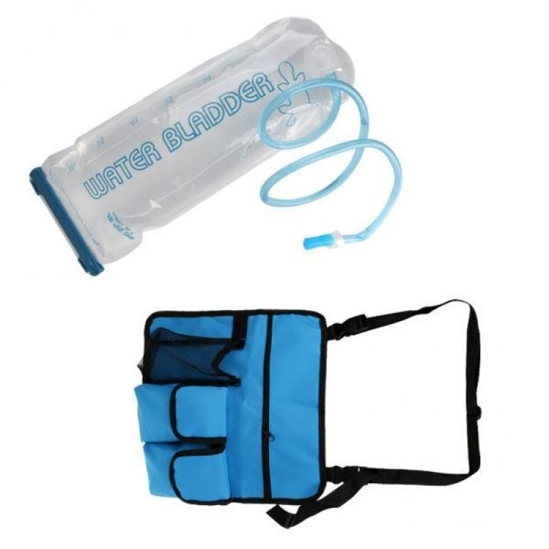 MagiDeal Camping Beach Chair Hanging Storage Shoulder Bag with 3L Bladder Water Bag - intl
