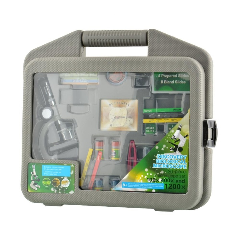 Metal Body Beginner Biological Zoom Microscope Kit Set For Kids
Students Gift - intl