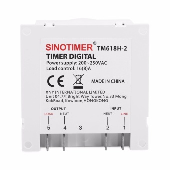 Microcomputer Time Switch Digital Power Control Programmable Timer - Intl June 2018 - 5 Microcomputer Time Switch Digital Power Control Programmable Timer - intl - 5