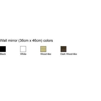 Mirror | Wall Mirror Dark Wood-like | Home Decor | Household June 2018 - 4 Mirror | Wall Mirror Dark Wood-like | Home Decor | Household - 4
