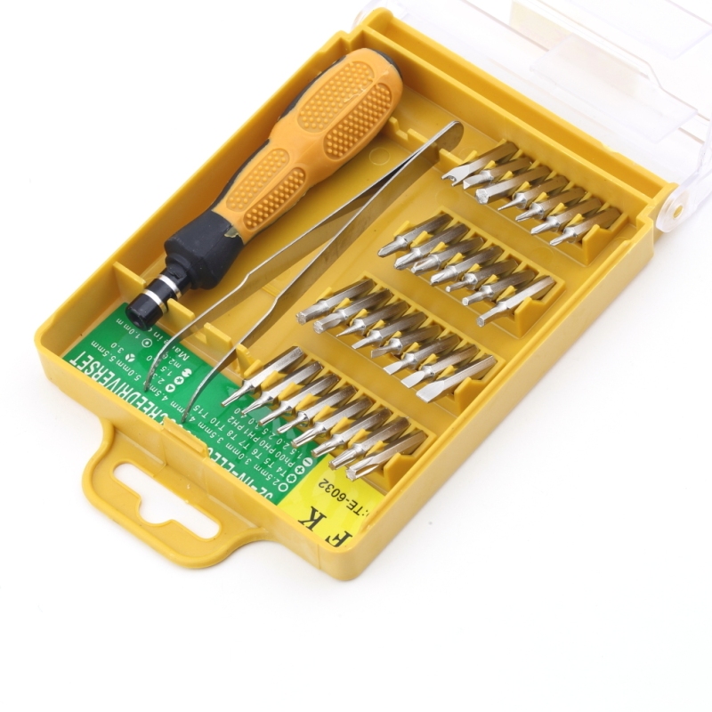 OH 31 in 1 32 PCS Electronic Magnetic Screwdriver Set Tool T4 T5 T6 T7 PH1