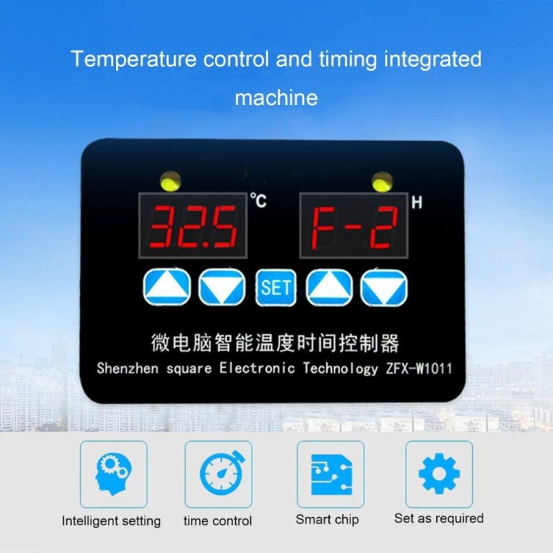 OH Digital Mini Microcomputer Regulator Adjustable Temperature Time Controller 12V - intl
