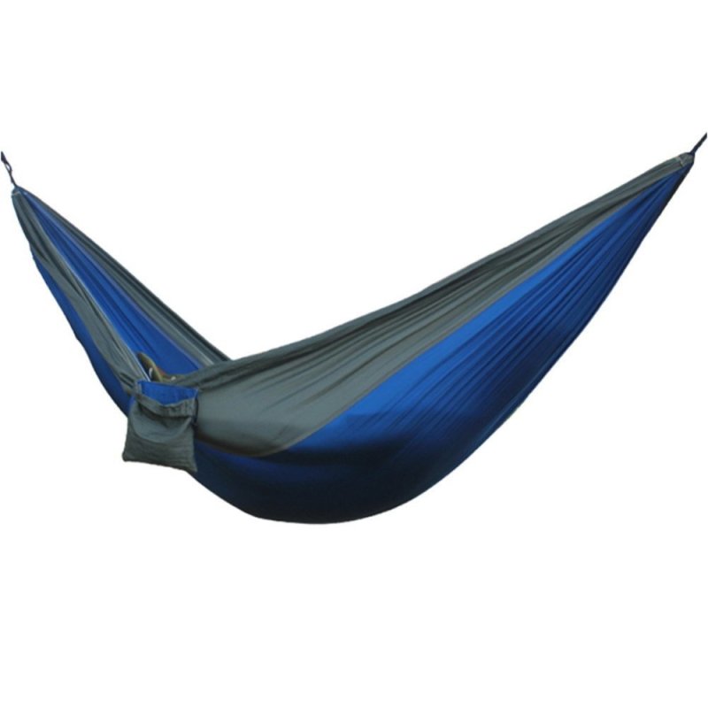 Portable Double Person Hammock (Grey Blue)