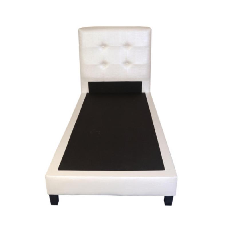 Pu leather bed