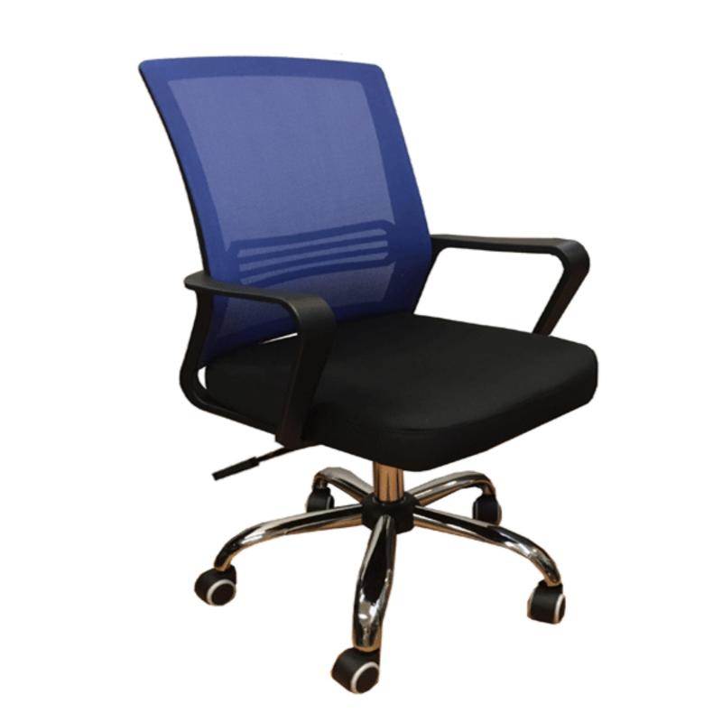 QUARTZ II Low Back Office Chair | Mesh Chair (Blue) Singapore