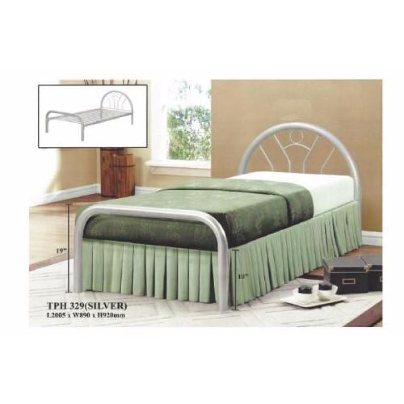 Red Dot Furniture Single Size Bed Frame - TPH329 Black (Without
Mattress)