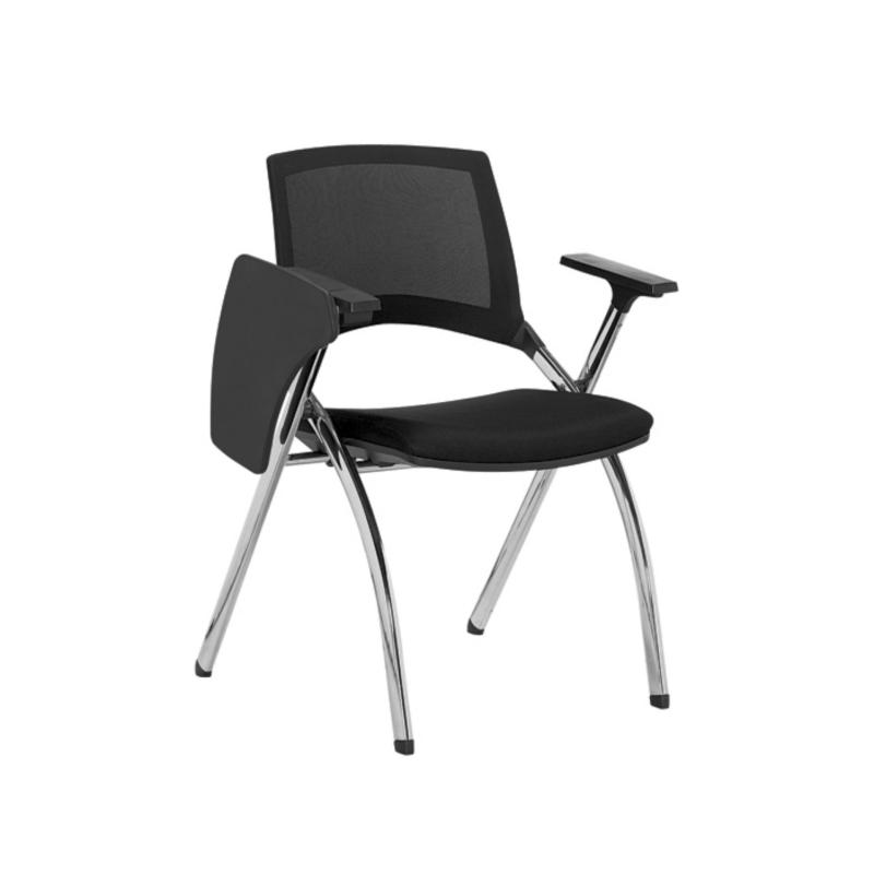 Sapphire II Fold-able Training Student Mesh Office Chair with Tablet Singapore