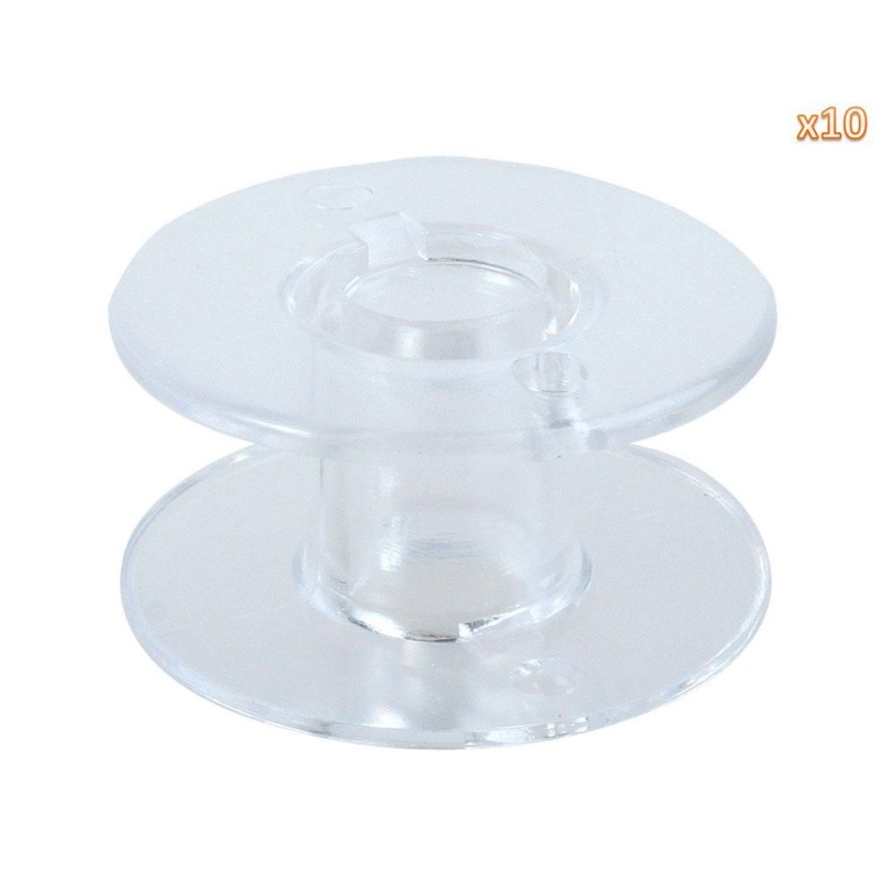 Schuan Sewing Machine Bobbins for Singer (Clear, Set of 10) - intl