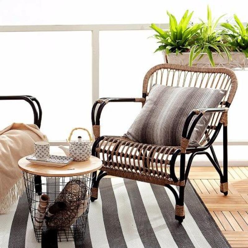 Shoppy Howard Outdoor Rattan Rustic Chair