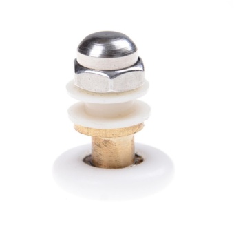 Shower Door Rollers Runners Pulleys Single Wheels 25mm Bathroom Fixtures - Intl May 2018 - 2 Shower Door Rollers Runners Pulleys Single Wheels 25mm Bathroom Fixtures - intl - 2