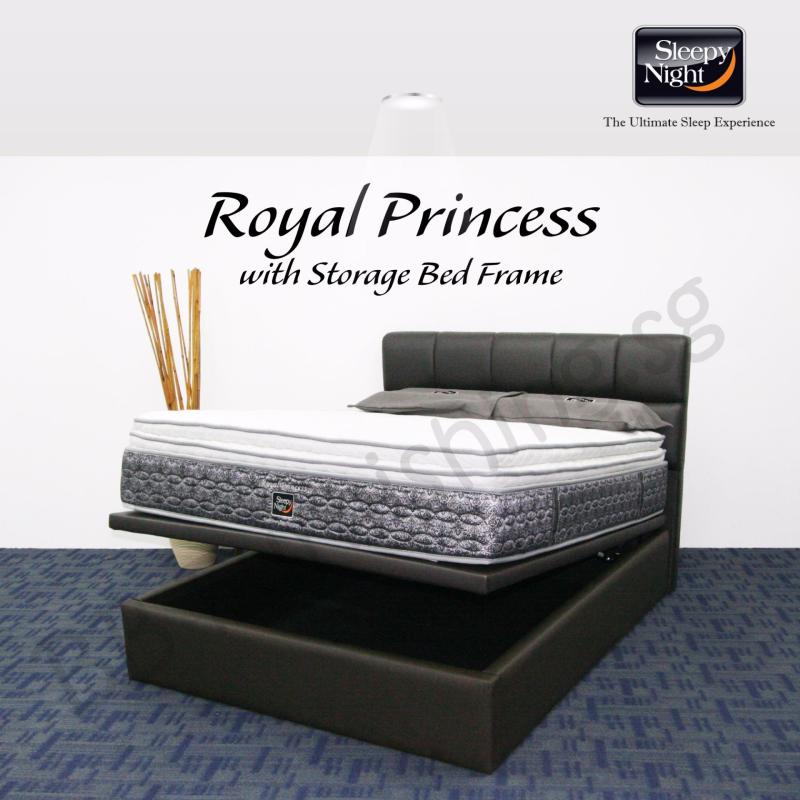Sleepy Night (King) Royal Princess Mattress with Jean Storage
Bedframe