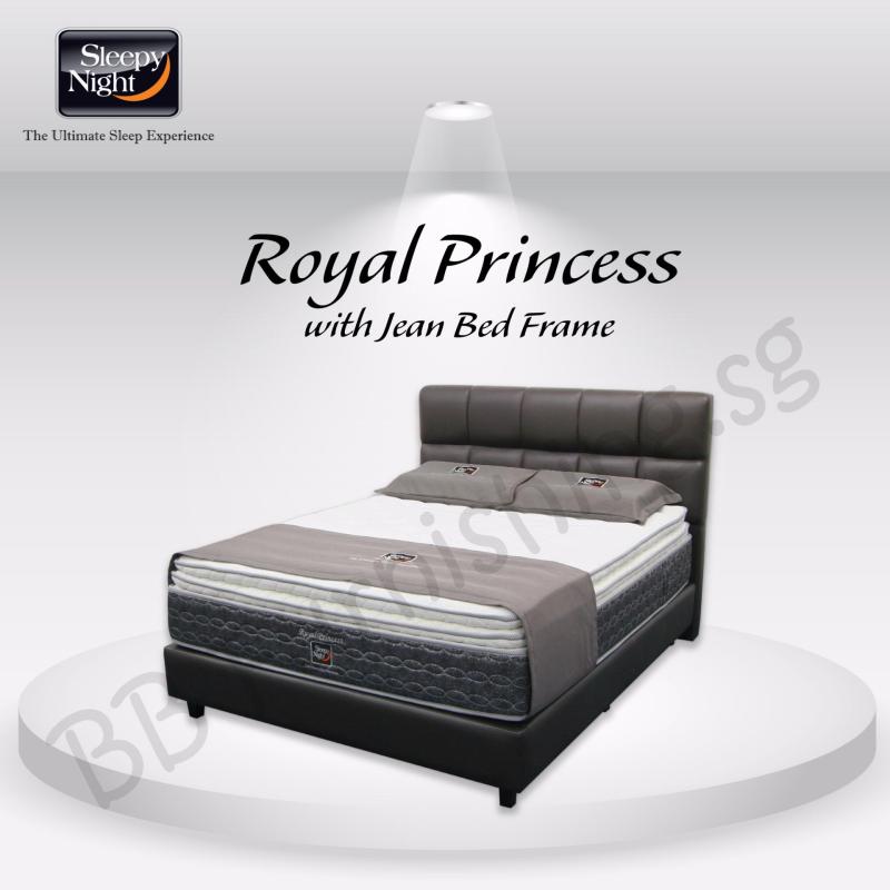 Sleepy Night (Single) Royal Princess Mattress with Jean Bedframe