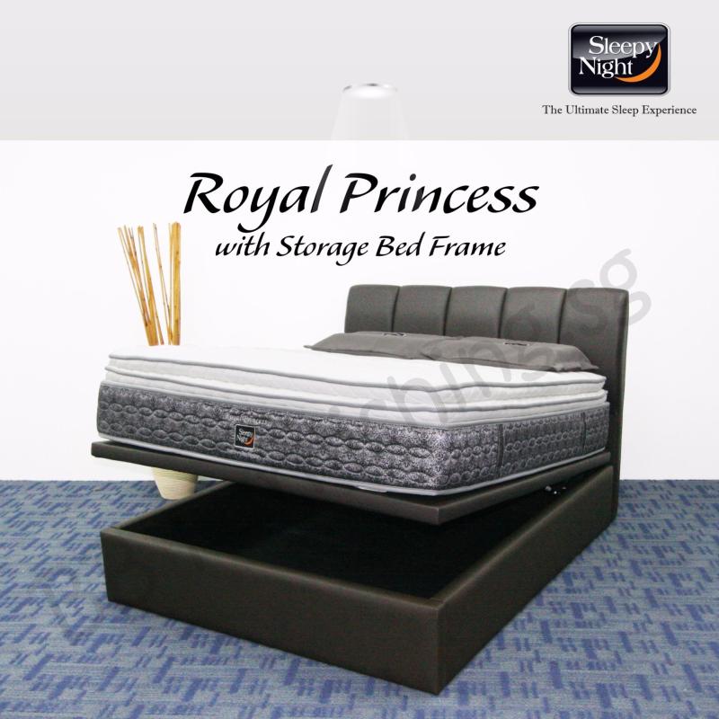 Sleepy Night (Super Single) Royal Princess Mattress with Jacinta
Storage Bedframe