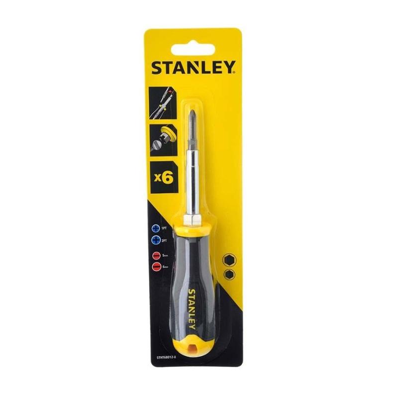 Stanley 6-Way Screwdriver STHT68012-8