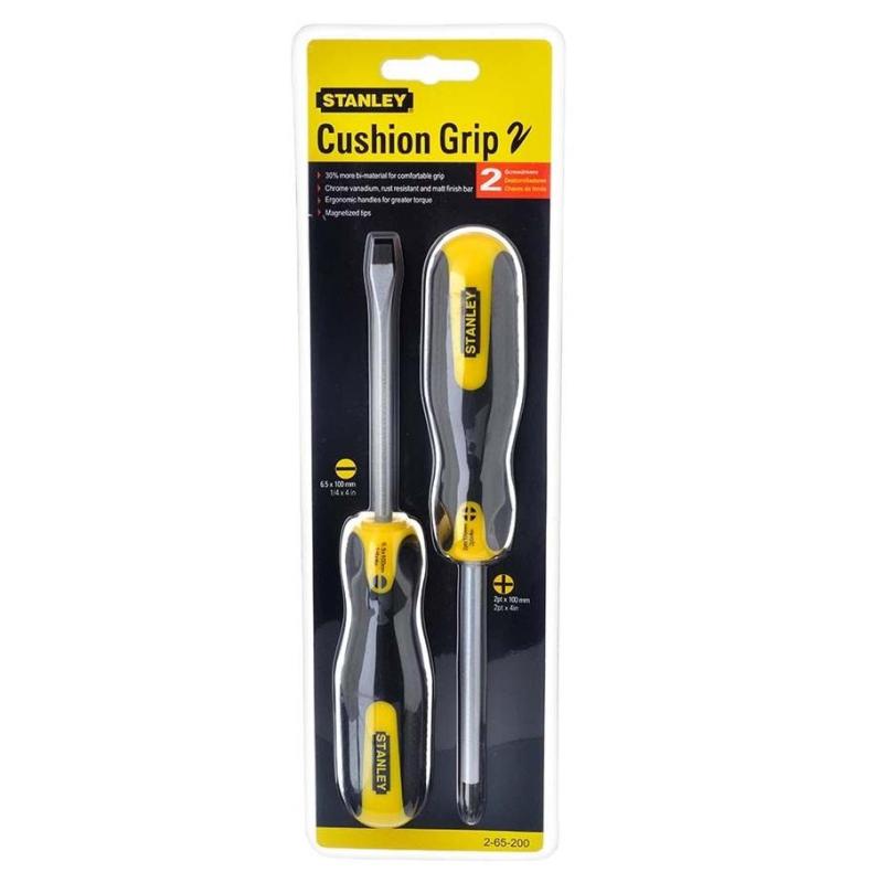 Stanley Cushion Grip™ 2pc Screwdriver 2-65-200