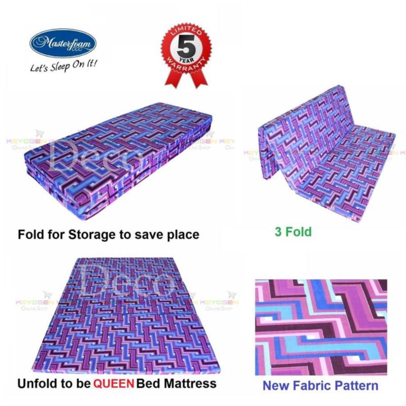 Super Foam Queen Size Rebond Foldable Mattress Queen Tilam Queen Size Bed Mattress Queen Mattress Foldable Mattress With 5 Years Warranty