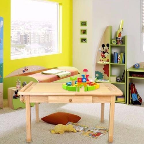 TKT001 Solid Wood Kids Drawing/Study Table
