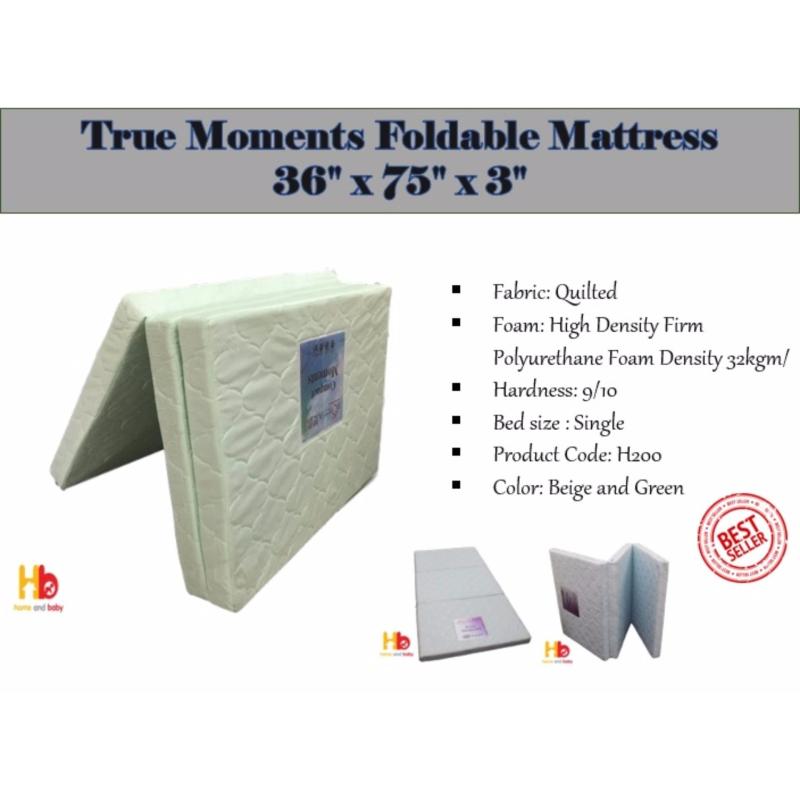 True Moments Foldable Mattress H200-36" x 75" x 3"