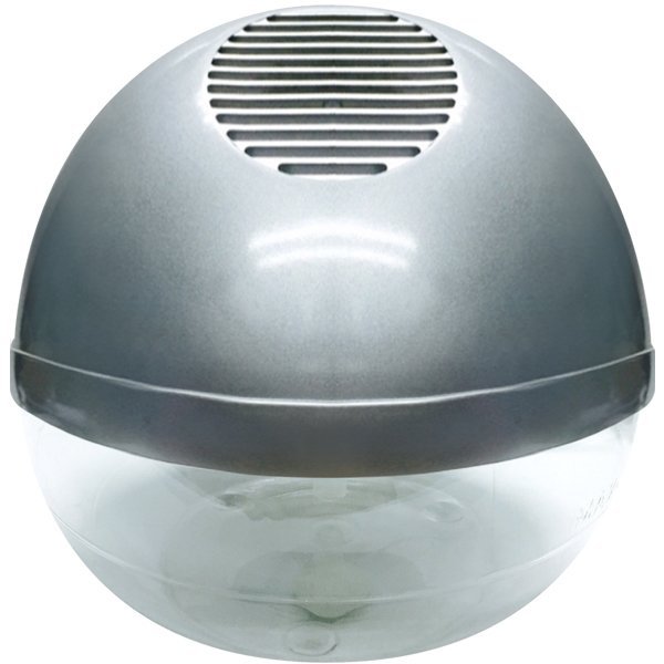 Water Air Purifier with Ionizer and LED - Silver Singapore