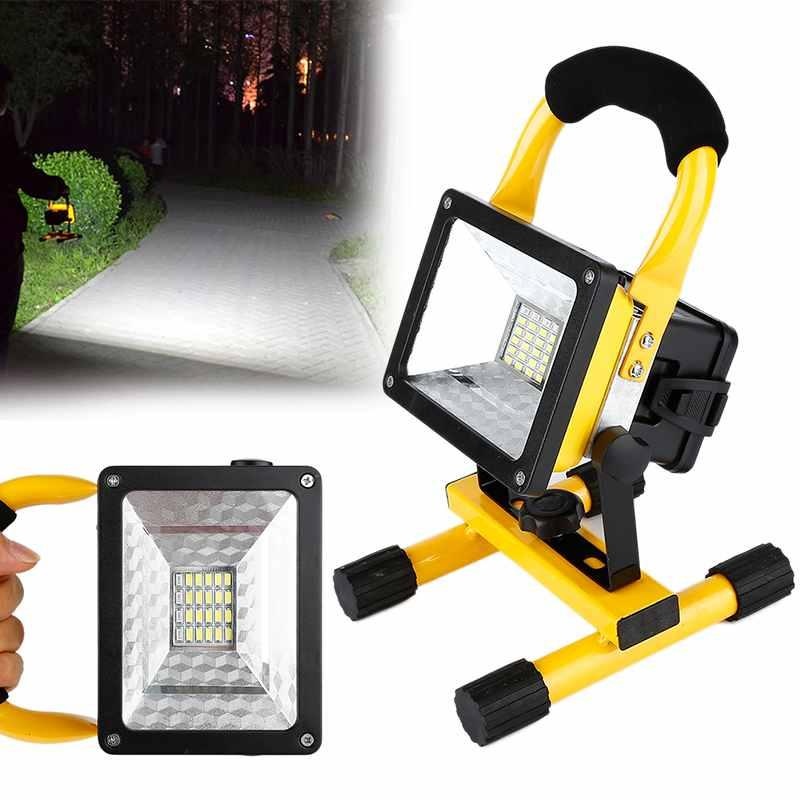 Waterproof Three Color Led Floodlight Portable Rechargeable Outdoor Waterproof Three Color Led Floodlight Portable Rechargeable Outdoor Work Light Intl Singapore