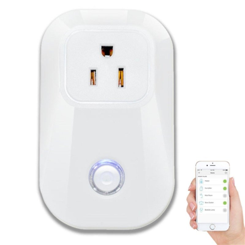 WiFi Smart Socket Timing Remote Control Mobile APP US Plug Outlet -
intl