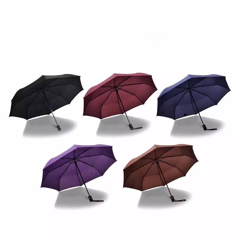 Wind Resistant Folding Automatic Umbrella Male Female Auto Luxury
Big Windproof Umbrellas Rain For Mem Women Black Coating Blue -
intl