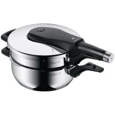 WMF Perfect Plus 2-Piece Saucepan Set Pressure Cooker Stackable 