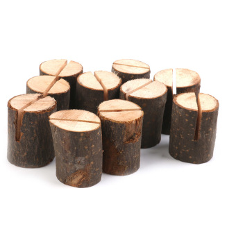 Wooden Name Place Card Holders Table Number Holder For Wedding Decor 10pcs July 2018 - 5 Wooden Name Place Card Holders Table Number Holder for Wedding Decor 10pcs - 5