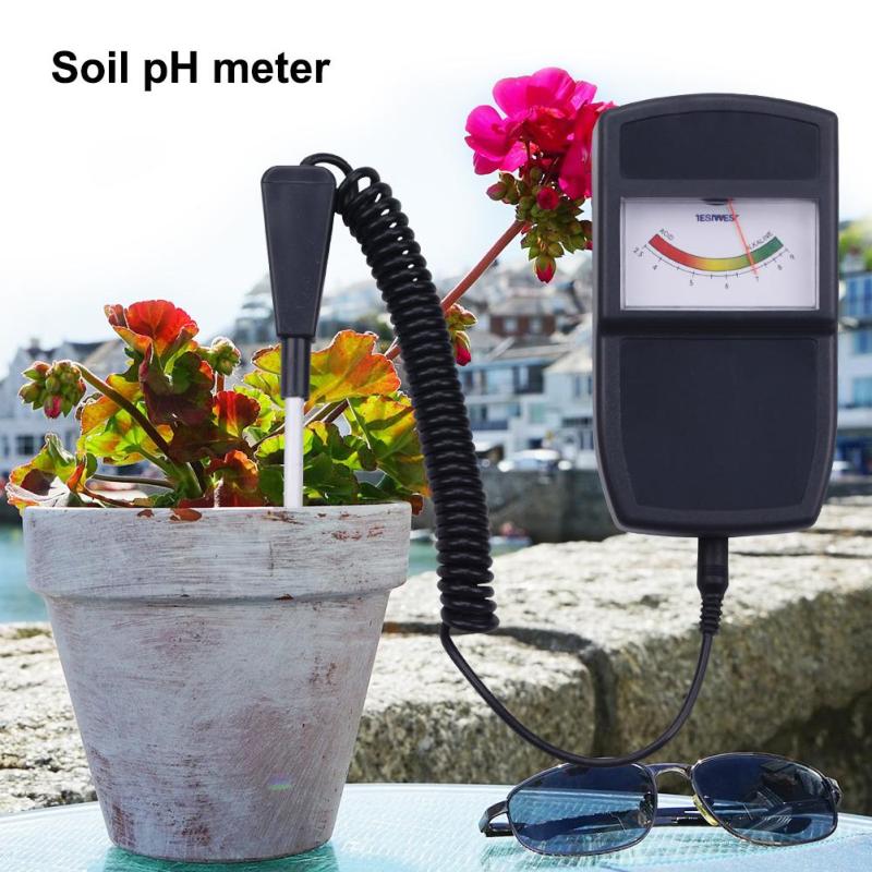 yieryi New Arrival PH Tester Soil Detector Water Moisture Light Test Meter For Garden Plant Flower Portable meter Soil PH Analyzer - intl