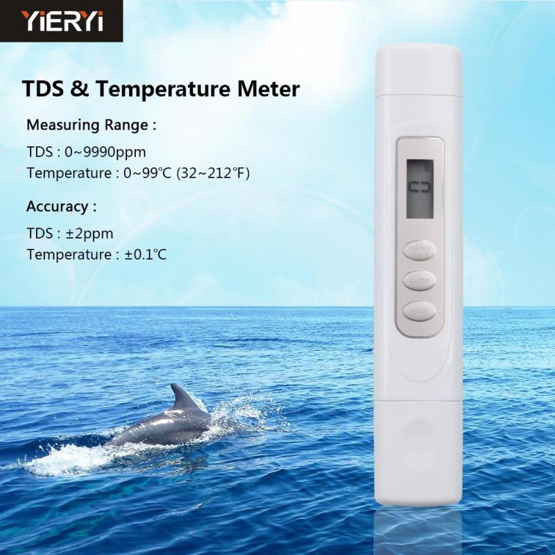 yieryi New High Quality Portable Pen Tester TDS Digital Water Meter Filters Measuring Water Quality Purity Tester TDS Meter Arrive - intl