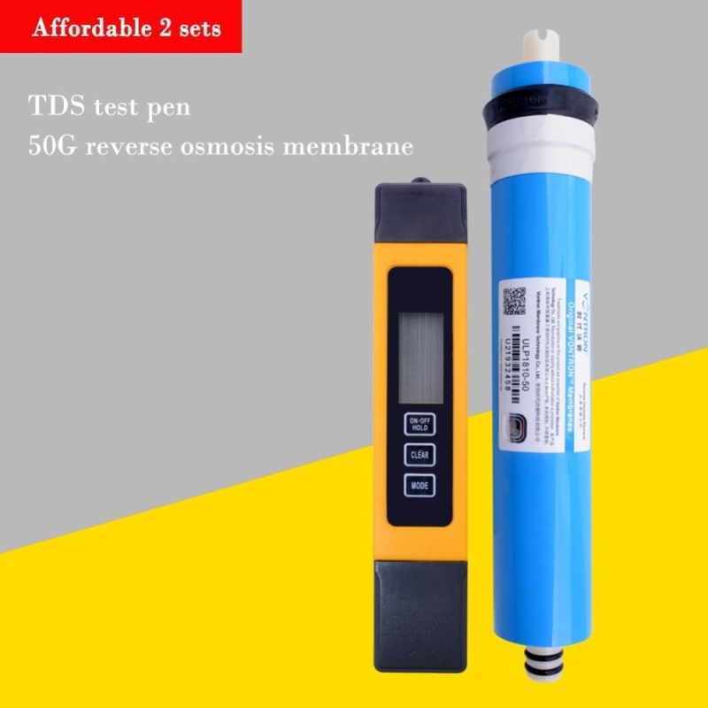 yieryi Residential Water Filter 50gpd RO Membrane NSF Used For
Reverse Osmosis System+TDS EC Meter Temperature Tester 3 In1 test
meter - intl