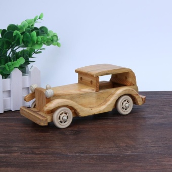 Creative Retro Wooden Classic Car Model Children Toys Crafts Decoration - Intl April 2018 - 2 Creative Retro Wooden Classic Car Model Children Toys Crafts Decoration - intl - 2