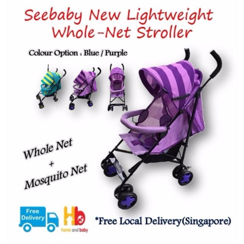 Seebaby New Lightweight Whole-Net Stroller S02-1 Singapore