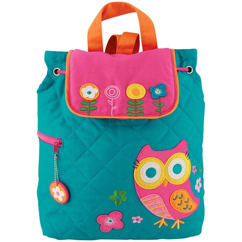 Stephen Joseph Quilted Backpack (Owl)