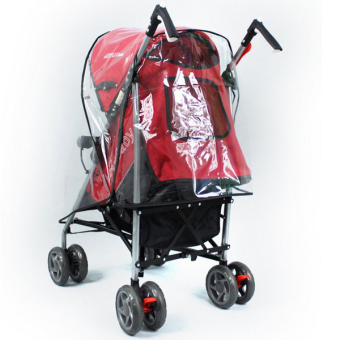 Universal Pushchair Stroller Pram Buggy Transparent Rainproof CoverRain Shade June 2018 - 4 Universal Pushchair Stroller Pram Buggy Transparent Rainproof CoverRain Shade - 4