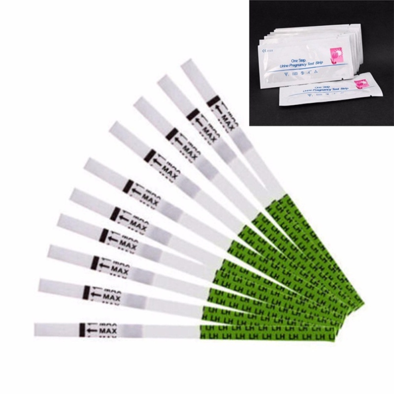 Buy 20 pcs Home Healthy Early Pregnancy Test Strips High Accuracy - intl Singapore